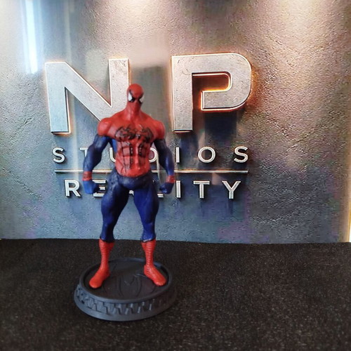 Spiderman figure 19cm height, new, PLA material