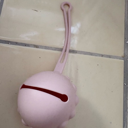 Nattou silicone case pink like new