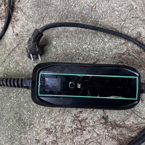EV charging cable Type 2 with LCD screen like new