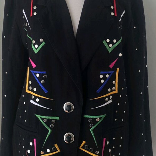 Vintage Audacity blazer used, multicolor, size Large