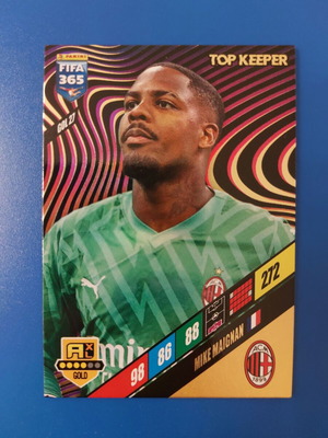 Κάρτα Panini Fifa 365 2024 Gold Maignan A.C.Milan καινούργια