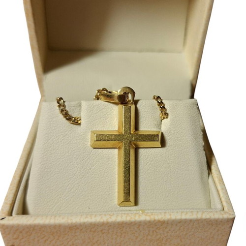 Gold cross 18K like new