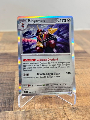 Pokemon Kingambit Ascended Heroes Near Mint Holo Card like new