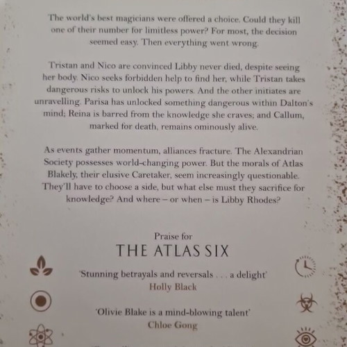 The Atlas Trilogy by Olivia Blake, English