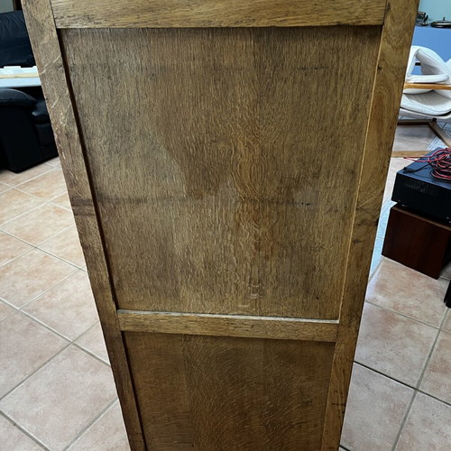 Art Deco vintage drawer cabinet used, wooden