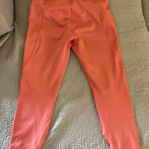 Asos fitness leggings size M like new, orange