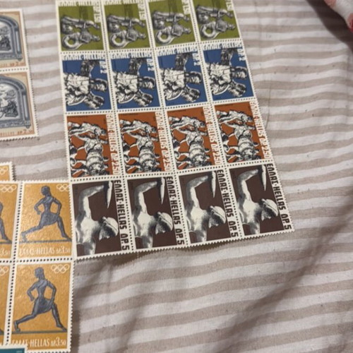 Stamp series new, Greece