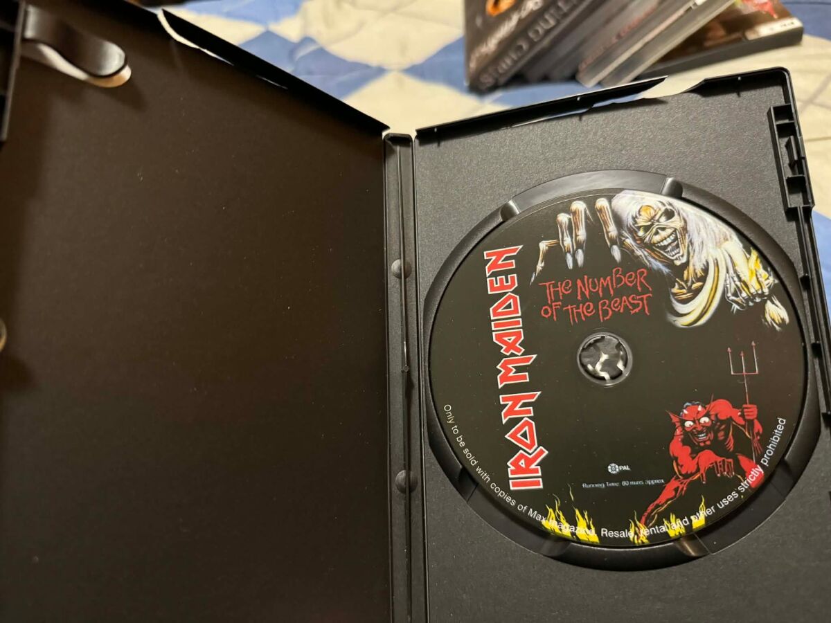 Iron Maiden The Number Of The Beast DVD… - € 3,00 - Vendora.cy