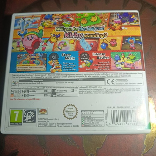 Kirby Battle Royale Nintendo 3DS game