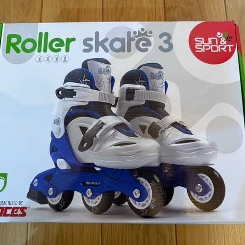 Sun & Sport Roller Skate 3 adjustable kids skates new