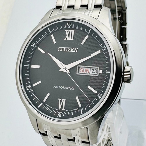 Citizen NY4050-54E men's automatic watch new, black