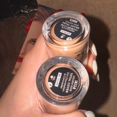 Golden Rose foundation new, shades 11 nude and 06 taupe