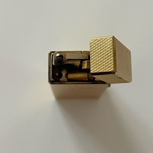 Dunhill Rollagas lighter vintage gold plated like new