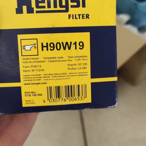 Ford 1.8 Diesel air, fuel and oil filter set