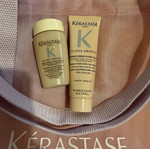 Kérastase Summer Tote Bag with 2 Mini Gloss Absolu Products new