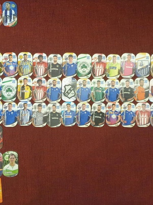 Football tags collection 63 pieces plus 1 Pokemon tag like new