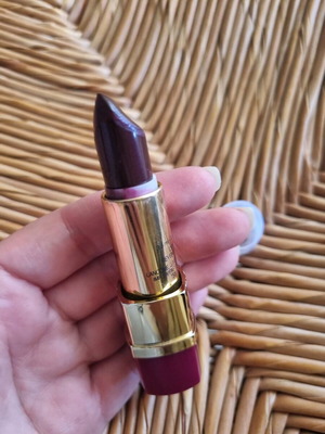 Lancome L'Absolu Rouge Lipstick used, l absolue Rouge 484