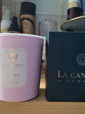La Candela Athens Love Bite scented candle new, 340g