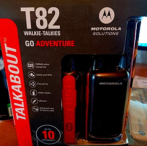 Motorola T82 walkie talkies