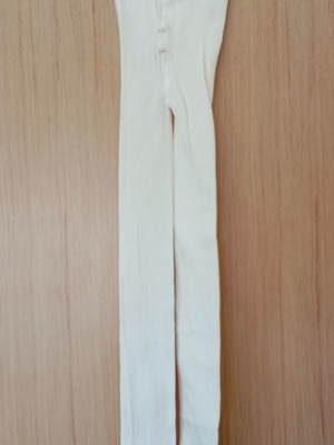 H&M children's tights new, white, size 6-8 years (122-128 cm)