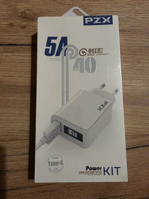 Charger Kit with Type C Cable 1 Meter White New