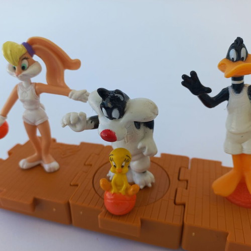 McDonald's Space Jam collectible figures set of 3 like new, 1996