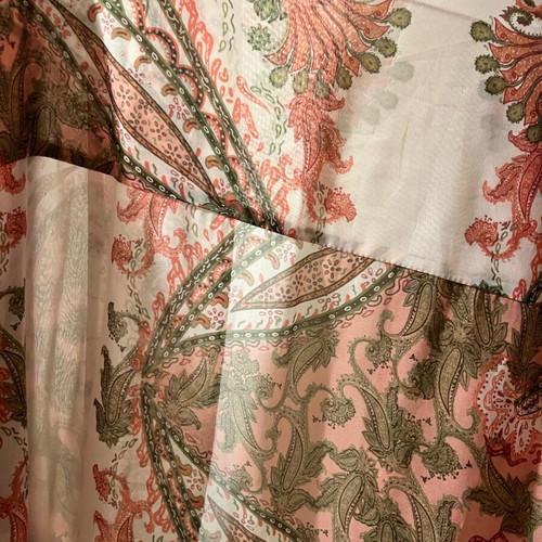 Vassia Kostara Kimono dress new with matching fabric belt