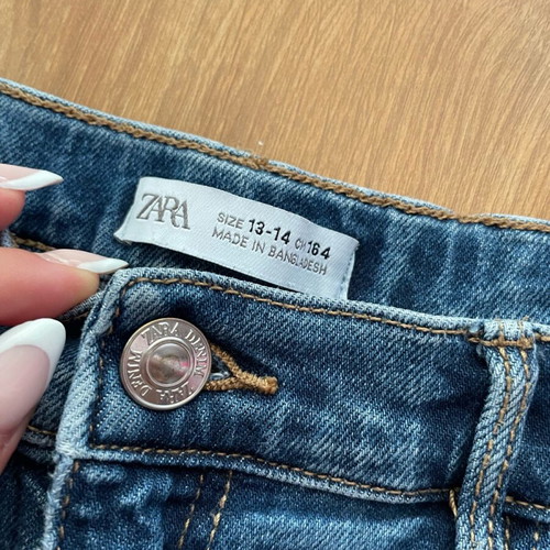 Zara jeans like new, fitted, blue, sizes 152-158 cm