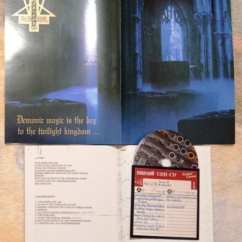 Abigor Nachthymnen Limited Blue Marble Vinyl LP new, metal