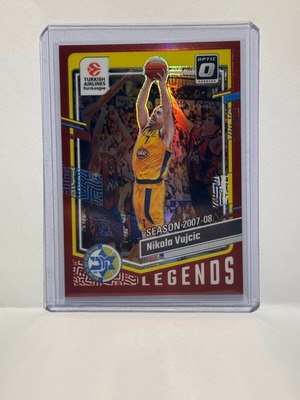 Panini Donruss Euroleague Nikola Vujcic 2023-24 Red Legends card new