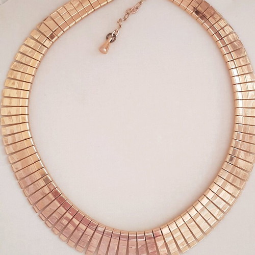 Cleopatra style necklace vintage used, length 43 cm