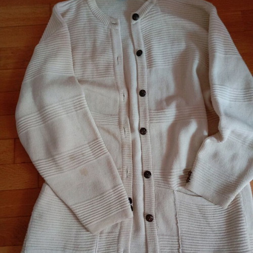Knitted cardigan like new, beige, size S