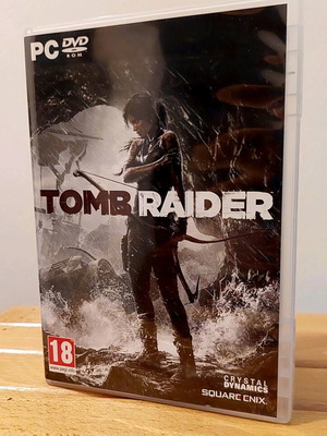 Tomb Raider PC DVD ROM παιχνίδι σαν καινούργιο με βιβλιαράκι