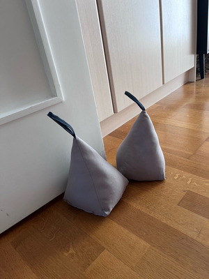 Door stoppers like new, set of 2