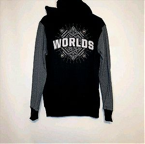 Riot Games League of Legends Hoodie Sweater 2016 World Championship Black Large