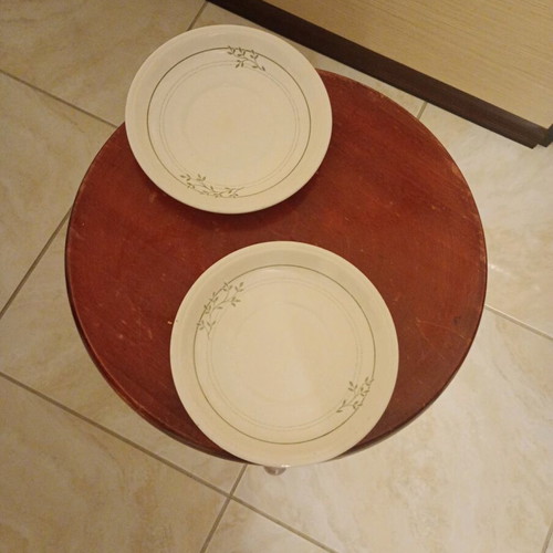 Biltons England coffee saucers used, vintage pack of two