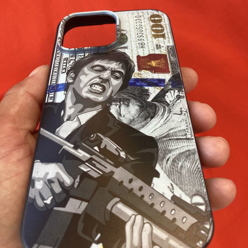 IPhone 16 Pro Max Silicone Case Scarface Tony Montana Al Pacino new