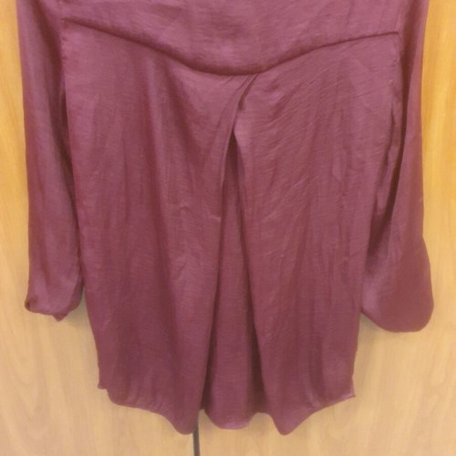 Stradivarius blouse burgundy size S
