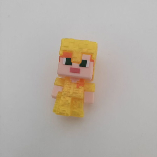 Kinder Minecraft Golden Alex figure like new