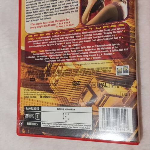 Spiderman Trilogy and Animated Series DVD like new, special edition
