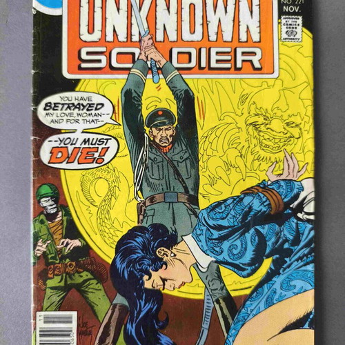 Unknown Soldier 221 used comic book in English