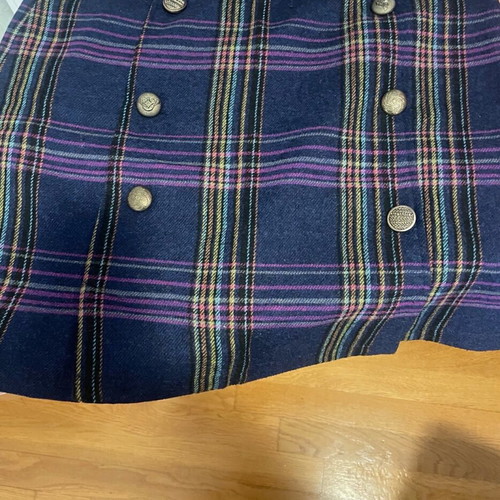 Joe Browns plaid skirt like new with buttons, multicolor, size XXL