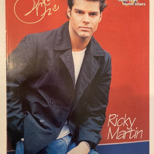 Peter Andre - Ricky Martin Insert Poster from Afisorama Magazine In good condition Price 5 Euro