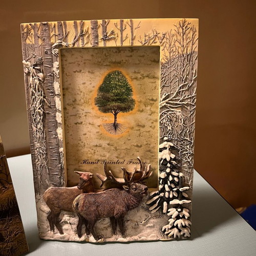 Animal photo frames new, set of 2 pieces