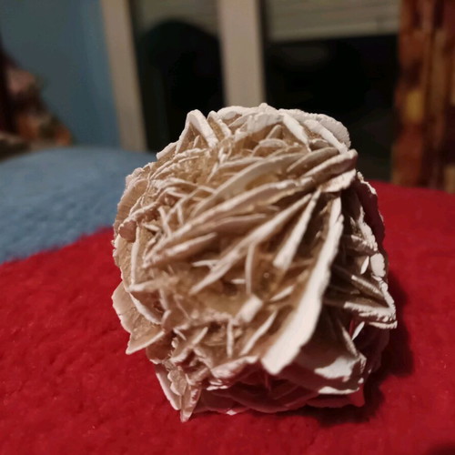 Desert rose natural spherical rock used