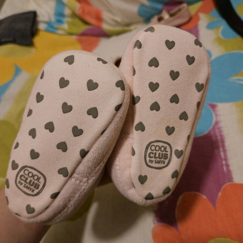 Fur baby boots used size 19-20 pink for girls