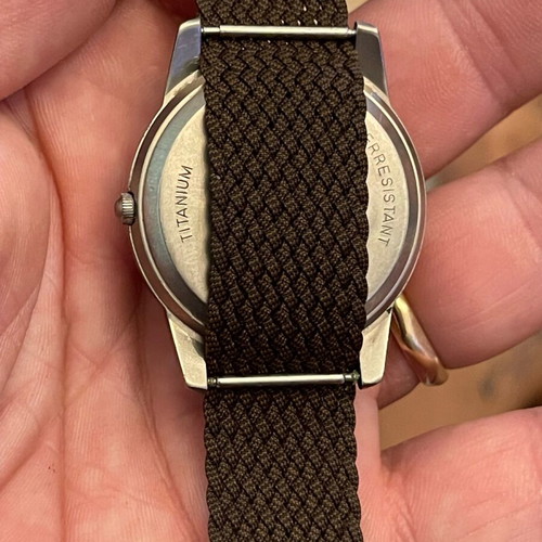 Men's titanium watch used