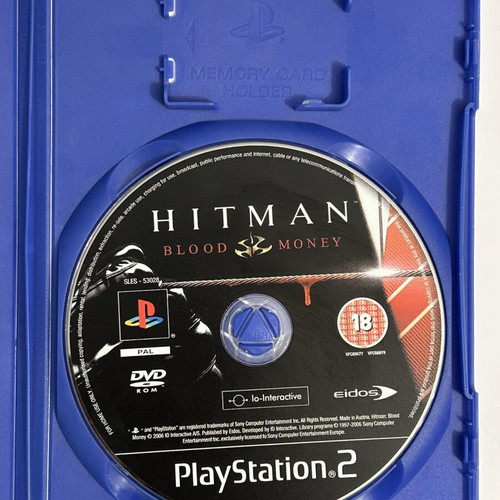 Hitman Blood Money PlayStation 2 game used