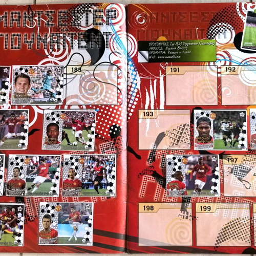 European League 2011-2012 album in almost like new condition