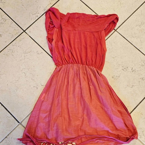 Artisti Italiani dress like new, red and pink, sizes S M